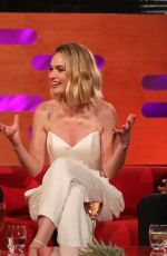 LILY JAMES, MADONNA and SHERYL CROW at Graham Norton Show in London 06/13/2019