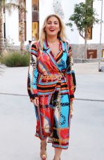 LINDSAY LOHAN and HOFIT GOLAN Arrives at Philipp Plein Store Opening in Mykonos 06/20/2019