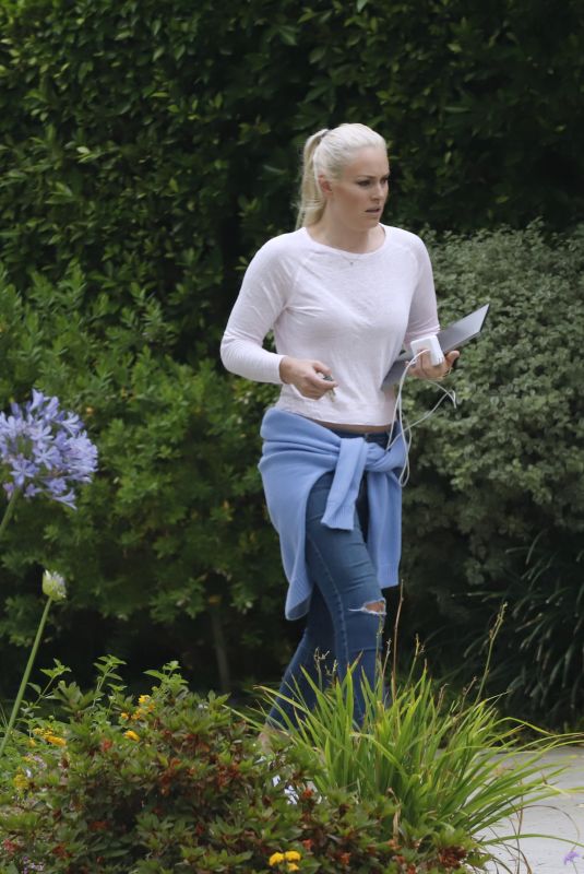 LINDSEY VONN Out in Los Angeles 06/17/2019