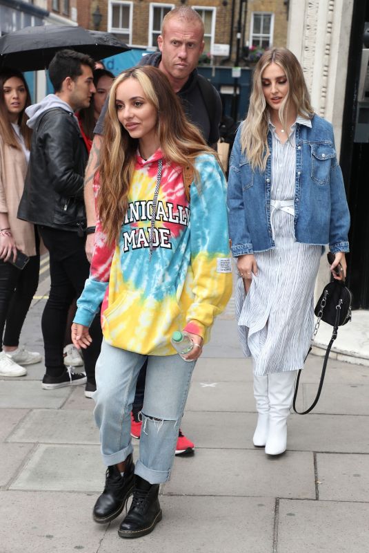 LITTLE MIX Arrives at KissFM in London 06/12/2019