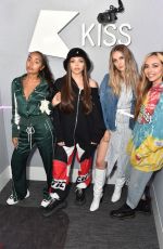 LITTLE MIX at Kiss FM Studio in London 06/12/2019