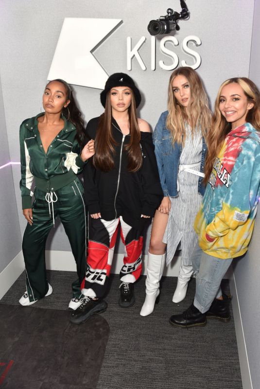 LITTLE MIX at Kiss FM Studio in London 06/12/2019
