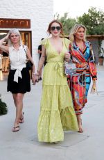 lLINDSAAY LOHAN Out Shopping in Mykonos 06/20/2019