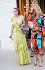 lLINDSAAY LOHAN Out Shopping in Mykonos 06/20/2019