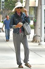 LORI LOUGHLIN Leaves a Nail Salon in Beverly Hills 06/21/2019