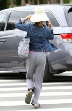 LORI LOUGHLIN Leaves a Nail Salon in Beverly Hills 06/21/2019