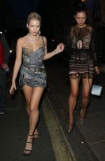 LOTTIE MOSS and BETTY BACHZ Leaves Annabel