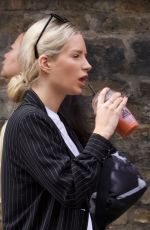 LOTTIE MOSS Out with Her Dog in London 06/03/2019