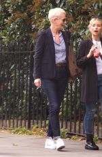 LOTTIE MOSS Out with Her Dog in London 06/03/2019