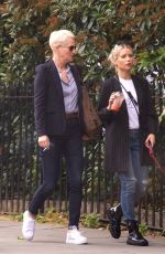 LOTTIE MOSS Out with Her Dog in London 06/03/2019
