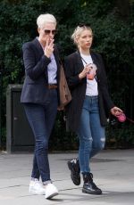 LOTTIE MOSS Out with Her Dog in London 06/03/2019