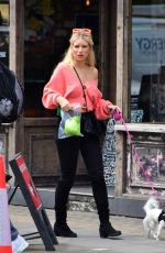 LOTTIE MOSS Out with her Dog in London 06/05/2019