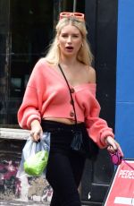LOTTIE MOSS Out with her Dog in London 06/05/2019
