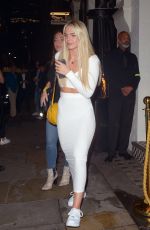 LOUISA JOHNSON at Track and Record Restaurant in Spitalfields 06/19/2019