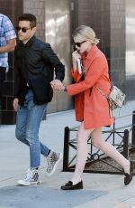 LUCY BOYNTON and Rami Malek Out Shopping in New York 06/06/2019