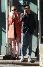 LUCY BOYNTON and Rami Malek Out Shopping in New York 06/06/2019