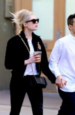 LUCY BOYNTON and Rami Malek Out Shopping on Broadway in New York 06/03/2019