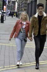 LUCY FALLON at Peter St Kitchen in Manchester 06/12/2019