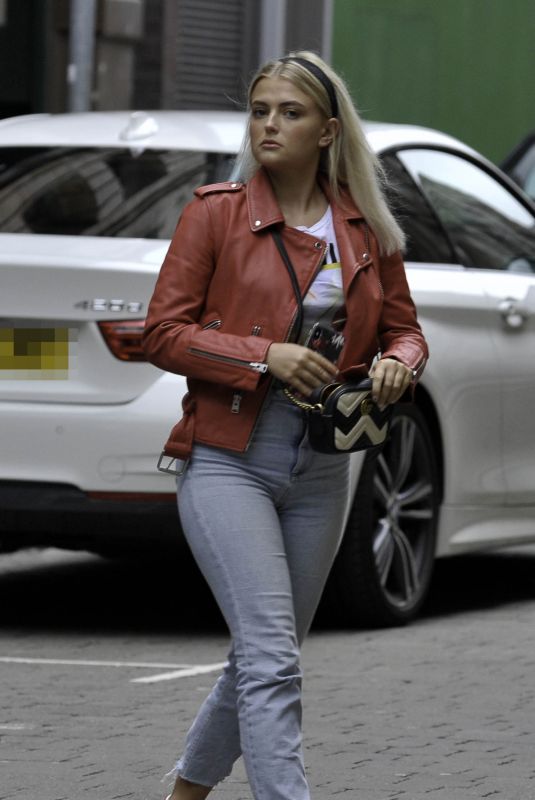 LUCY FALLON at Peter St Kitchen in Manchester 06/12/2019