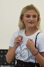 LUCY FALLON Shopping at Say It with Diamonds Store in Manchester 06/07/2019