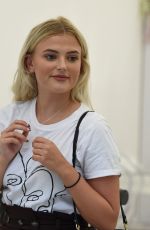 LUCY FALLON Shopping at Say It with Diamonds Store in Manchester 06/07/2019