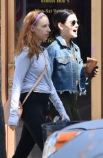 LUCY HALE and ASHLEY GREENE Out in Studio City 06/06/2019