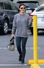 LUCY HALE Arrives at a Dentists Office in Toluca Lake 06/20/2019