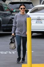 LUCY HALE Arrives at a Dentists Office in Toluca Lake 06/20/2019