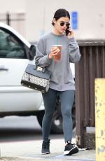 LUCY HALE Arrives at a Dentists Office in Toluca Lake 06/20/2019