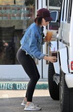 LUCY HALE at Coffee Bean & Tea Leaf in Studio City 06/03/2019