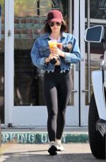 LUCY HALE at Coffee Bean & Tea Leaf in Studio City 06/03/2019