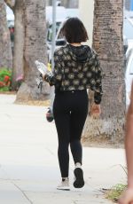 LUCY HALE Feeding Parking Meter in Studio City 06/15/2019