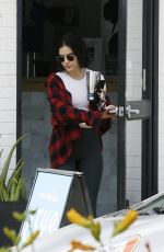 LUCY HALE Leaves a Gym in Studio City 06/02/2019