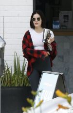 LUCY HALE Leaves a Gym in Studio City 06/02/2019