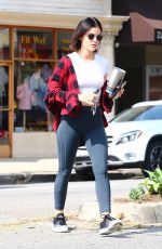 LUCY HALE Leaves a Gym in Studio City 06/02/2019