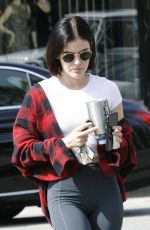 LUCY HALE Leaves a Gym in Studio City 06/02/2019