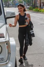 LUCY HALE Leaves a Gym in Studio City 06/07/2019
