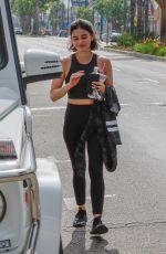 LUCY HALE Leaves a Gym in Studio City 06/07/2019