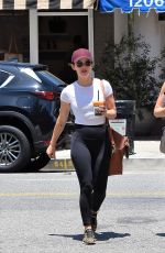 LUCY HALE Leaves a Gym in Studio City 06/29/2019
