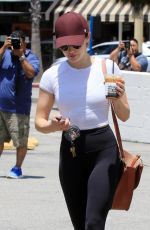 LUCY HALE Leaves a Gym in Studio City 06/29/2019