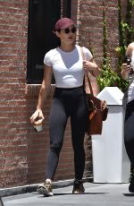 LUCY HALE Leaves a Gym in Studio City 06/29/2019