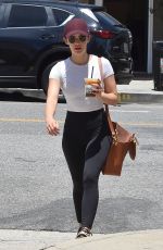 LUCY HALE Leaves a Gym in Studio City 06/29/2019