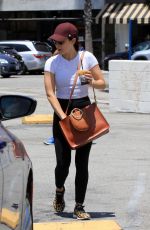 LUCY HALE Leaves a Gym in Studio City 06/29/2019