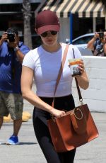 LUCY HALE Leaves a Gym in Studio City 06/29/2019