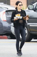 LUCY HALE Leaves Alfred