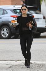 LUCY HALE Leaves Alfred