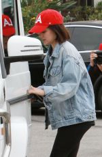 LUCY HALE Leaves Alfred