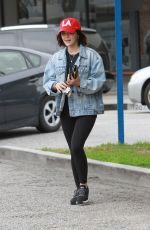 LUCY HALE Leaves Alfred