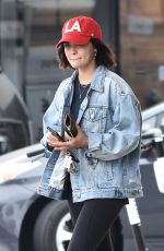 LUCY HALE Leaves Alfred