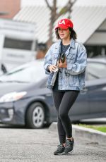 LUCY HALE Leaves Alfred